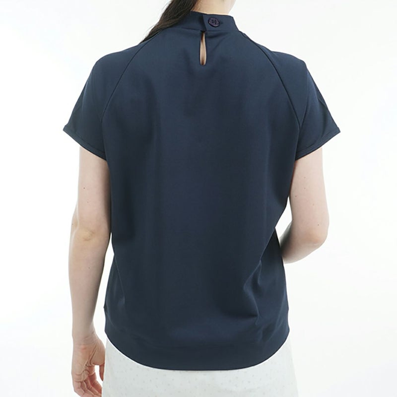 アドミラル ゴルフ Admiral GOLF レディース レディース メタリックロゴ カノコモックシャツ ADLA523 詳細10