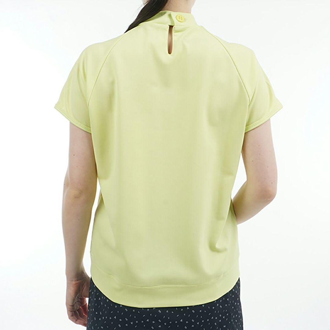 アドミラル ゴルフ Admiral GOLF レディース レディース メタリックロゴ カノコモックシャツ ADLA523 詳細12