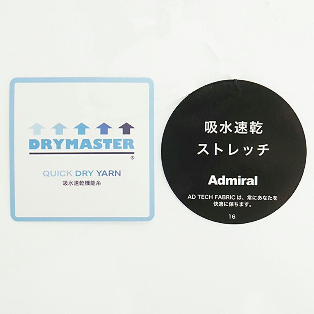 アドミラル ゴルフ Admiral GOLF レディース レディース メタリックロゴ カノコモックシャツ ADLA523 詳細20