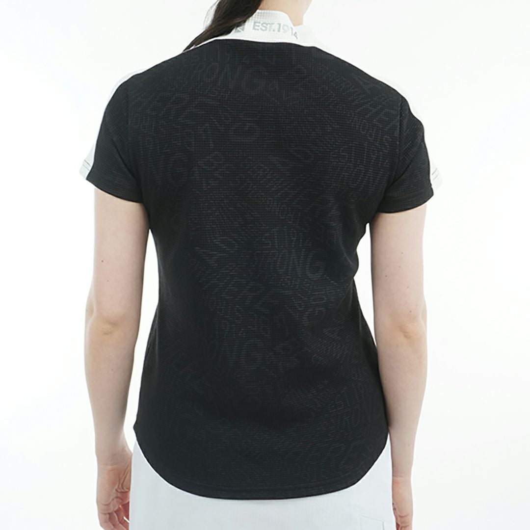 アドミラル ゴルフ Admiral GOLF レディース レディース 接触冷感 ジオメタリックロゴ モックシャツ ADLA529 詳細6