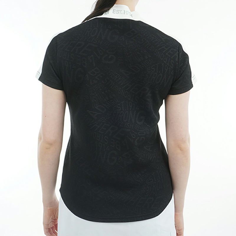 アドミラル ゴルフ Admiral GOLF レディース レディース 接触冷感 ジオメタリックロゴ モックシャツ ADLA529 詳細6