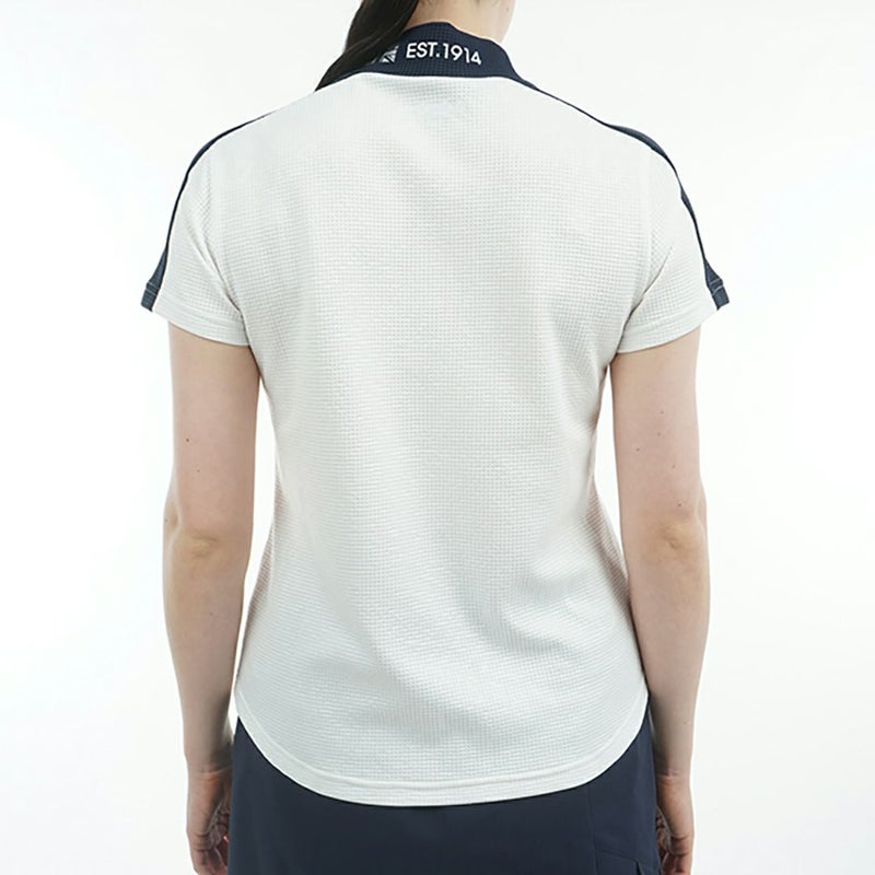 アドミラル ゴルフ Admiral GOLF レディース レディース 接触冷感 ジオメタリックロゴ モックシャツ ADLA529 詳細8