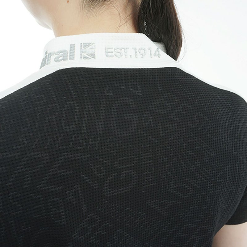 アドミラル ゴルフ Admiral GOLF レディース レディース 接触冷感 ジオメタリックロゴ モックシャツ ADLA529 詳細14