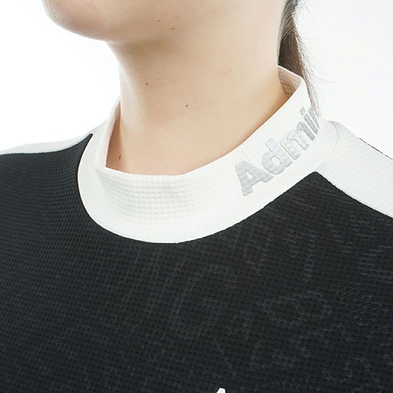 アドミラル ゴルフ Admiral GOLF レディース レディース 接触冷感 ジオメタリックロゴ モックシャツ ADLA529 詳細15