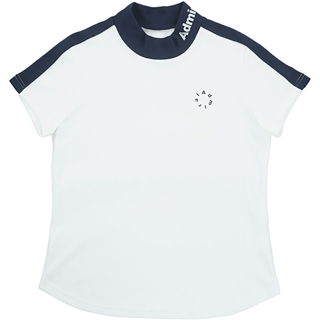 アドミラル ゴルフ Admiral GOLF レディース レディース 接触冷感 ジオメタリックロゴ モックシャツ ADLA529 詳細17