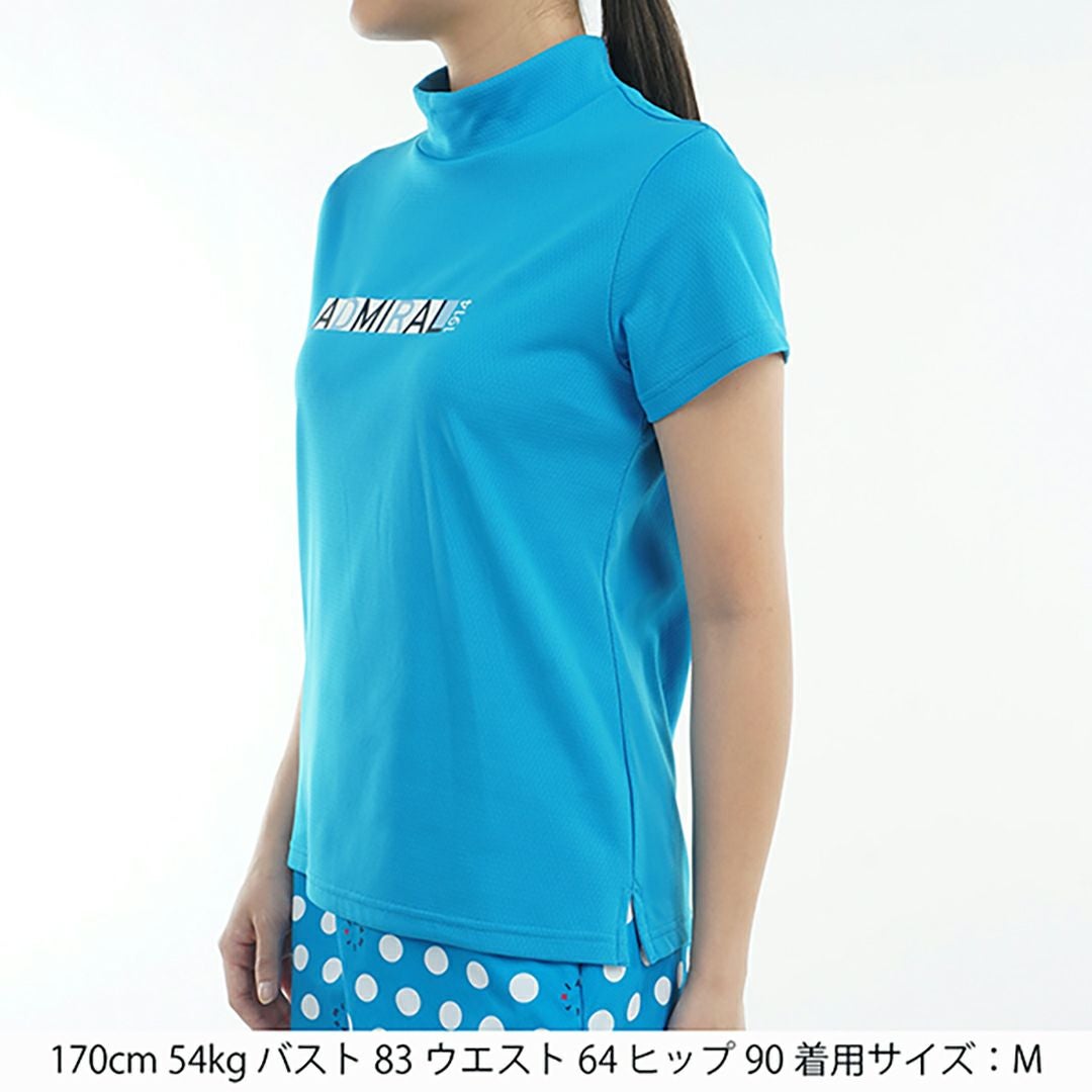 アドミラル ゴルフ Admiral GOLF レディース レディース カラタッチ ドライモックシャツ ADLA532 詳細11