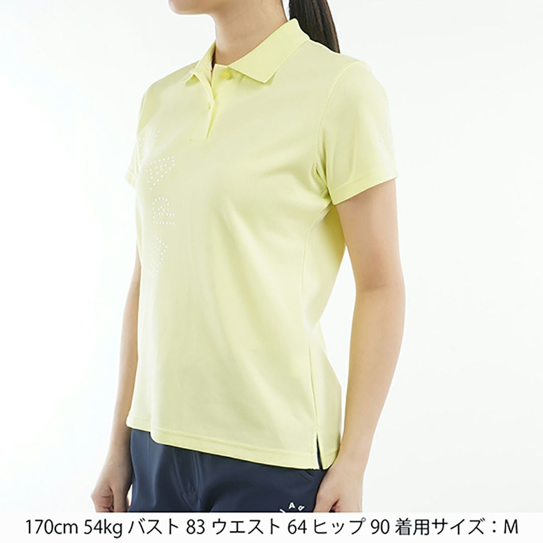 30％OFF】[アドミラル ゴルフ]レディース カラタッチ ドライポロシャツ