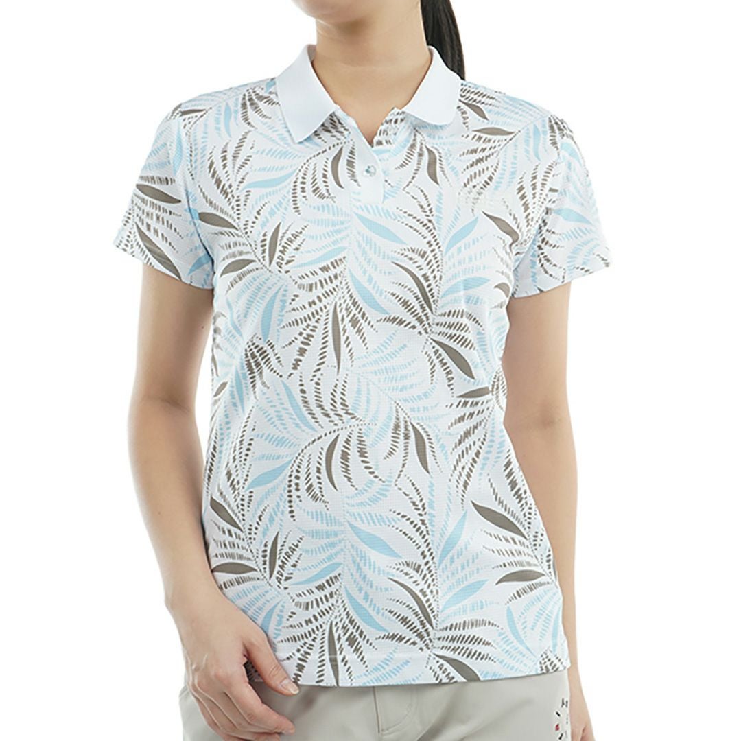 アドミラル ゴルフ Admiral GOLF レディース レディース ライトメッシュ リゾートポロシャツ ADLA536 詳細2