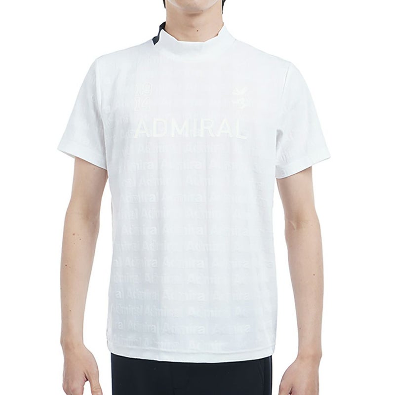 アドミラル ゴルフ Admiral GOLF メンズ メンズ ストライプジャガード モックネックシャツ ADMA501 詳細2