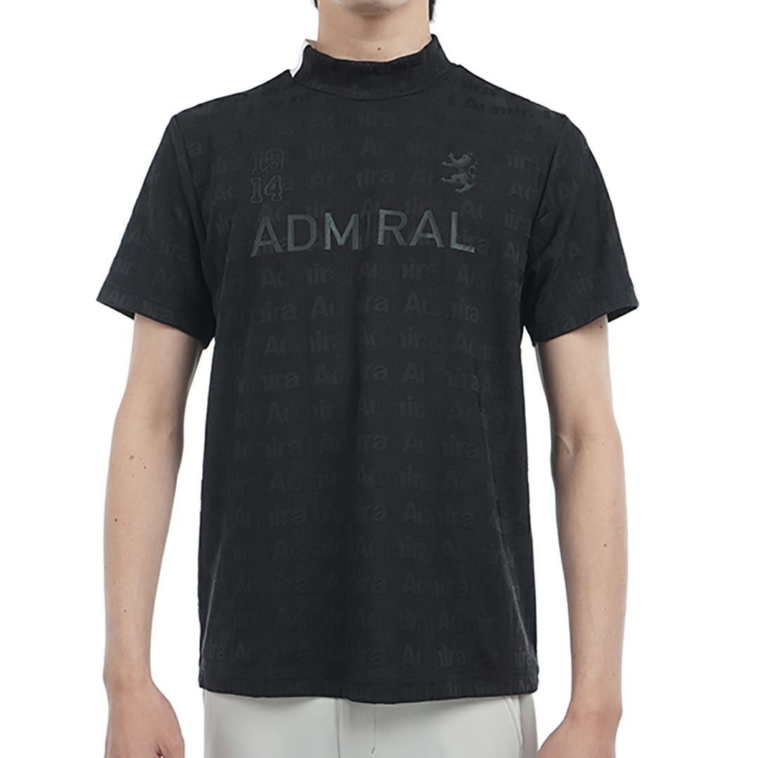 アドミラル ゴルフ Admiral GOLF メンズ メンズ ストライプジャガード モックネックシャツ ADMA501 詳細3