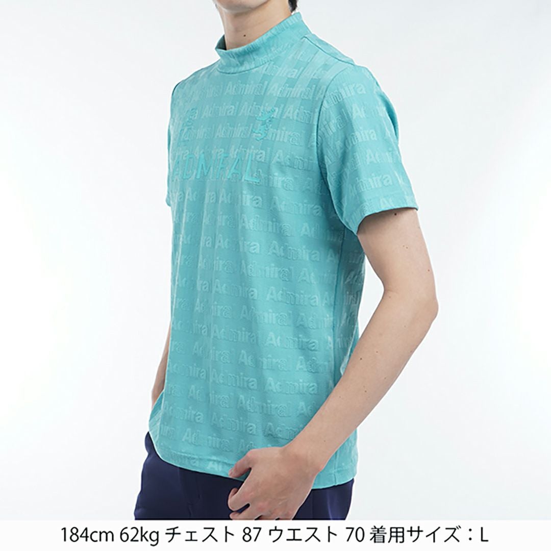 30％OFF】[アドミラル ゴルフ]メンズ ストライプジャガード モック