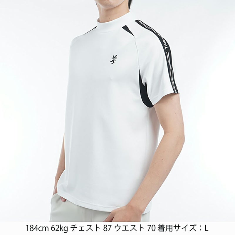 アドミラル ゴルフ Admiral GOLF メンズ メンズ カラタッチ アスレティックモックネックシャツ ADMA503 詳細7