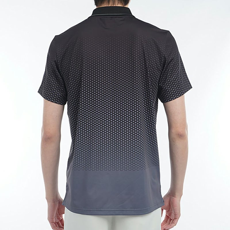 アドミラル ゴルフ Admiral GOLF メンズ メンズ ドットグラデーション ハーフジップポロ ADMA504 詳細7