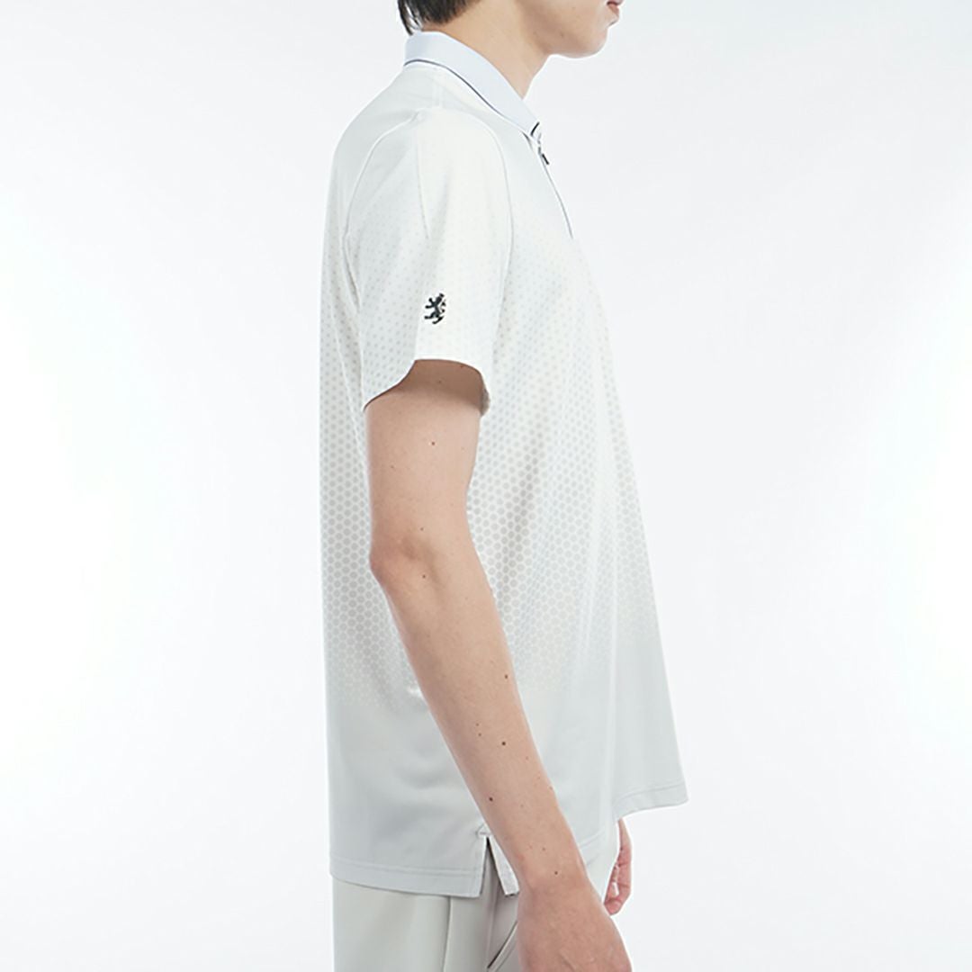 アドミラル ゴルフ Admiral GOLF メンズ メンズ ドットグラデーション ハーフジップポロ ADMA504 詳細11