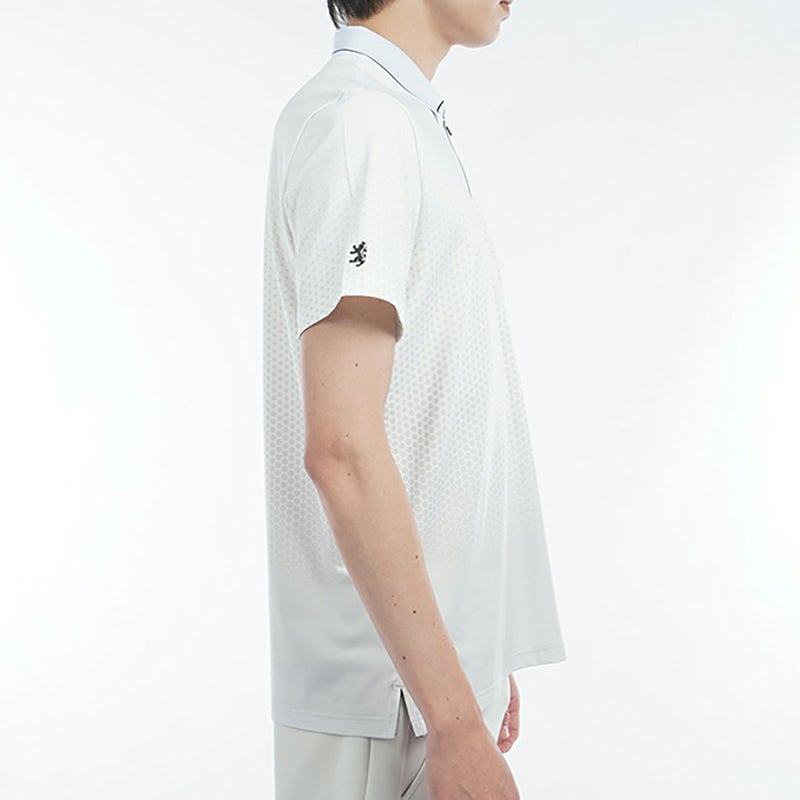 アドミラル ゴルフ Admiral GOLF メンズ メンズ ドットグラデーション ハーフジップポロ ADMA504 詳細11