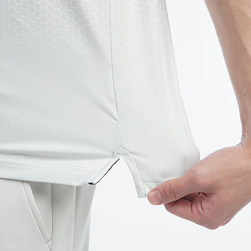 アドミラル ゴルフ Admiral GOLF メンズ メンズ ドットグラデーション ハーフジップポロ ADMA504 詳細12