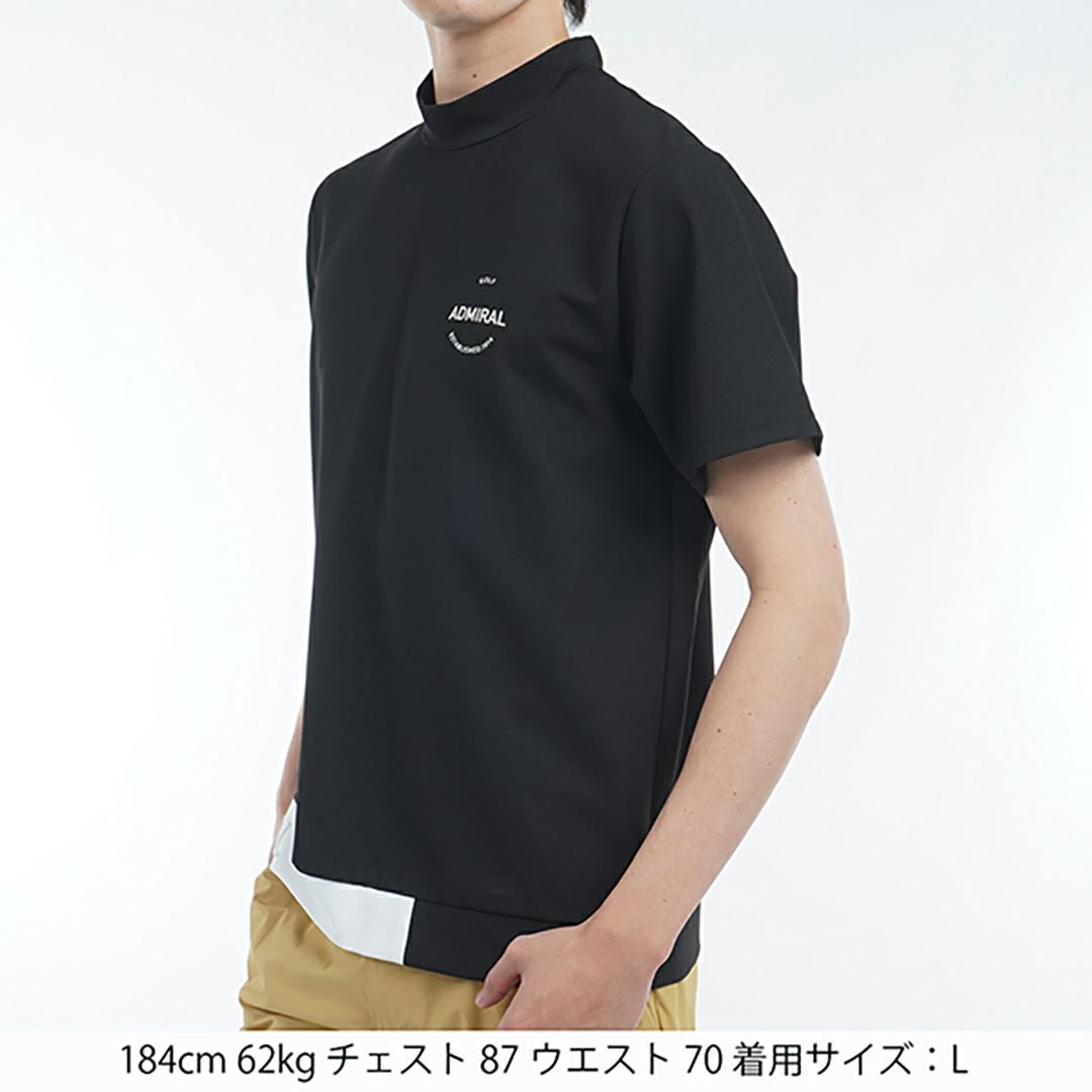 40％OFF】[アドミラル ゴルフ]メンズ ミニワッフル モックネックシャツ