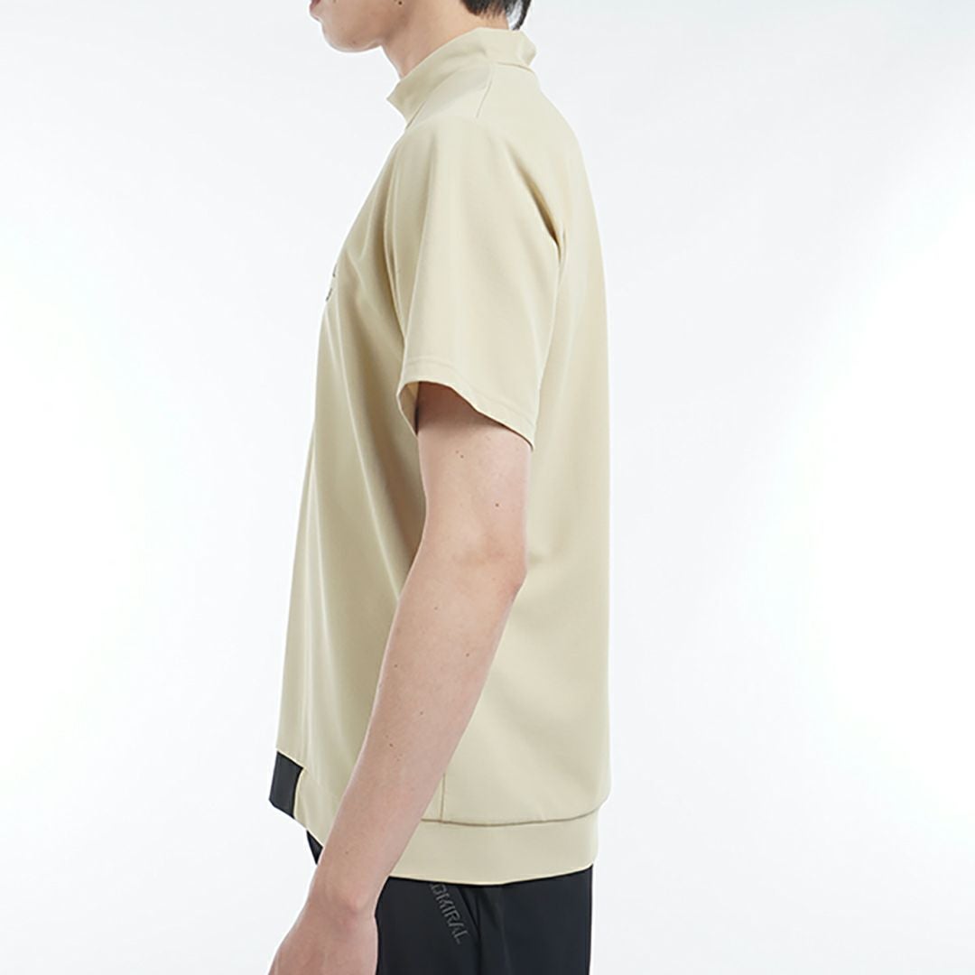 30％OFF】[アドミラル ゴルフ]メンズ ミニワッフル モックネックシャツ