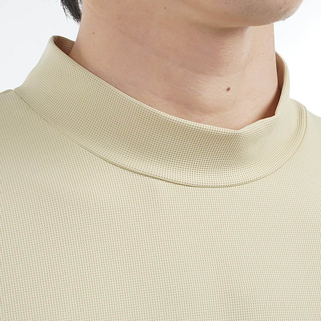 30％OFF】[アドミラル ゴルフ]メンズ ミニワッフル モックネックシャツ