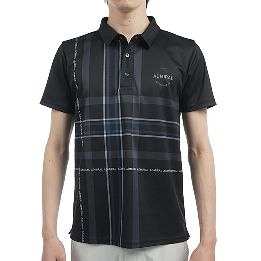 アドミラル ゴルフ Admiral GOLF メンズ メンズ チェックプリント シャツ ADMA508 詳細2