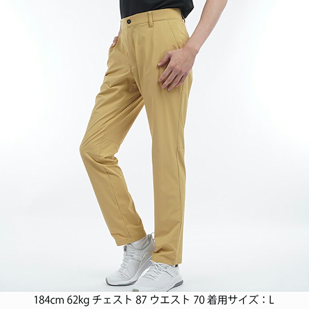 30％OFF】[アドミラル ゴルフ]メンズ 撥水ワイド テーパードパンツ