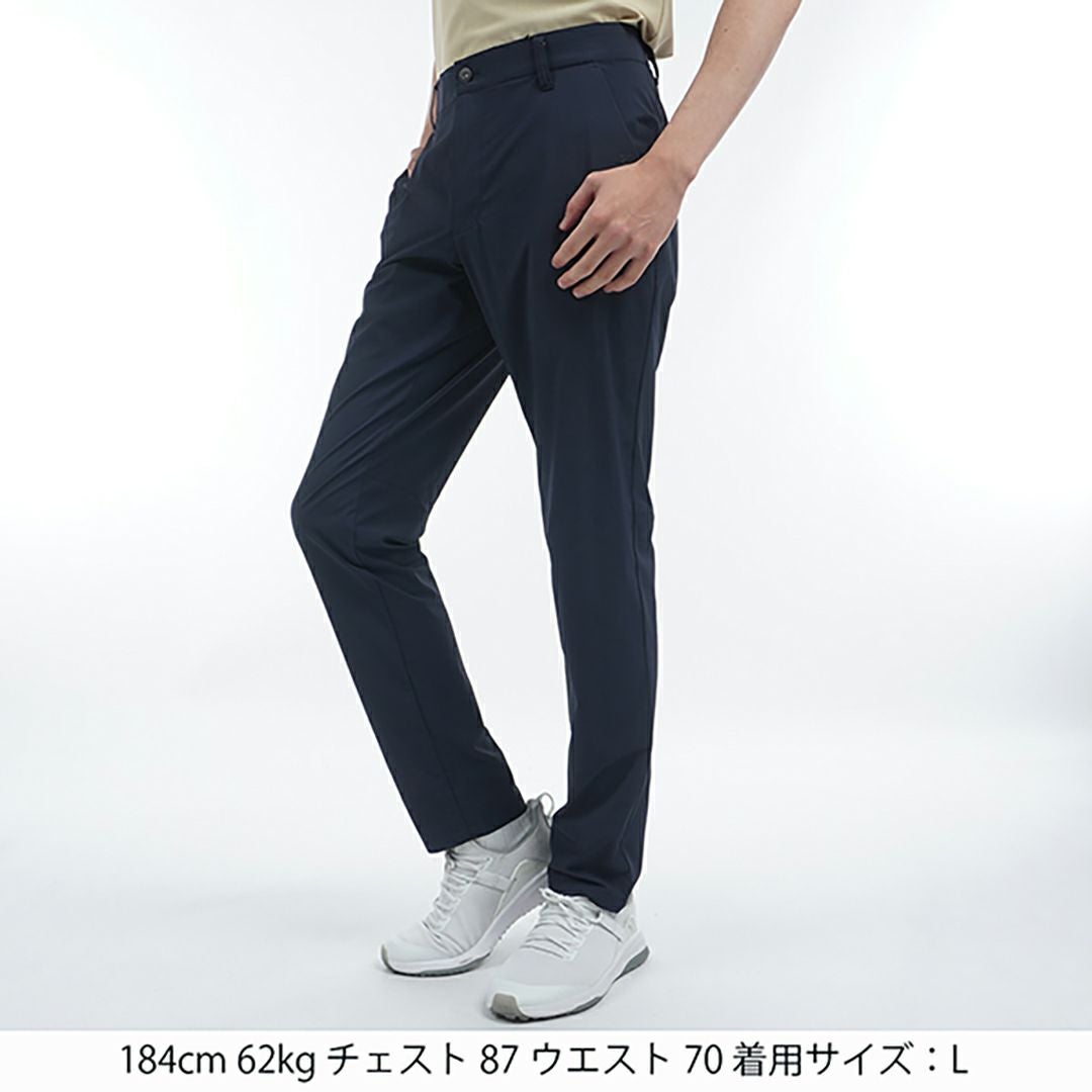 30％OFF】[アドミラル ゴルフ]メンズ 撥水ワイド テーパードパンツ