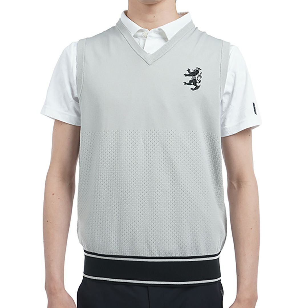 アドミラル ゴルフ Admiral GOLF メンズ メンズ ポリエステル ニットベスト ADMA512 詳細1