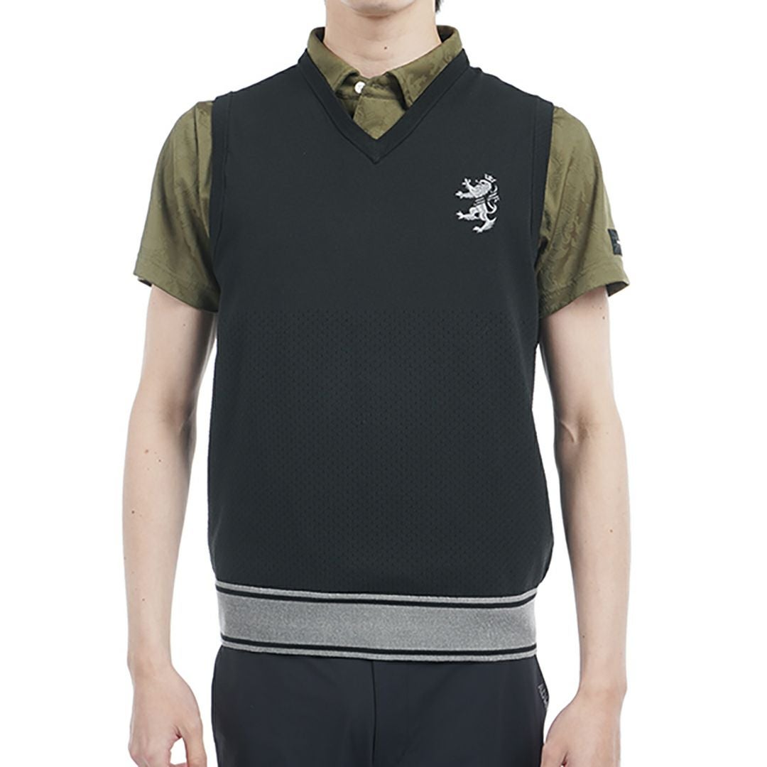 アドミラル ゴルフ Admiral GOLF メンズ メンズ ポリエステル ニットベスト ADMA512 詳細3