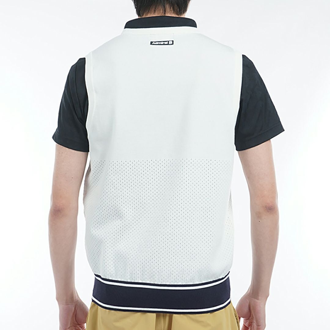 アドミラル ゴルフ Admiral GOLF メンズ メンズ ポリエステル ニットベスト ADMA512 詳細7