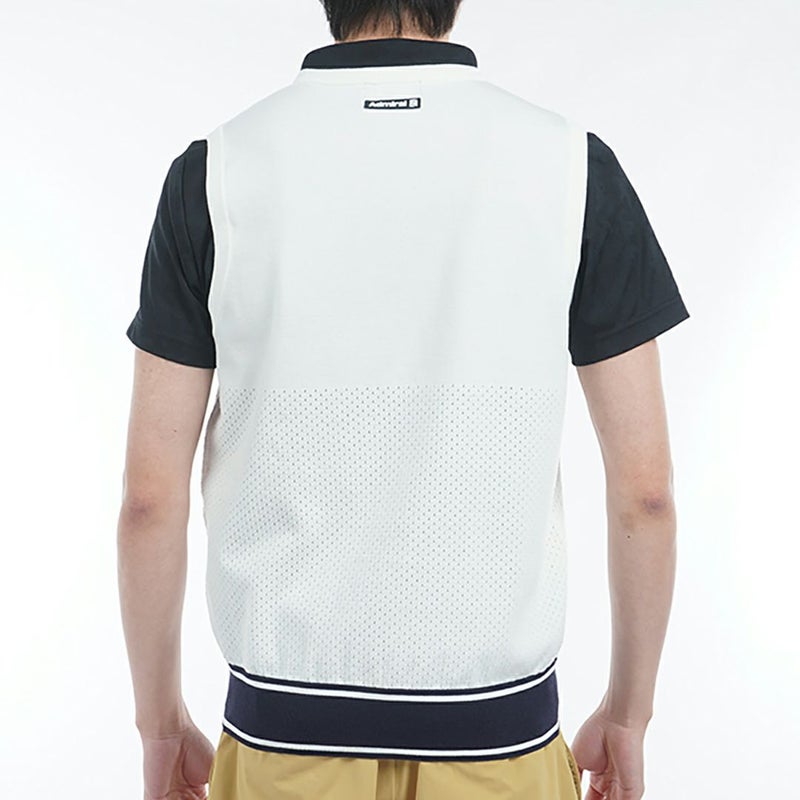 アドミラル ゴルフ Admiral GOLF メンズ メンズ ポリエステル ニットベスト ADMA512 詳細7