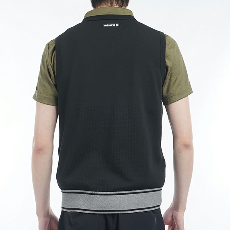 アドミラル ゴルフ Admiral GOLF メンズ メンズ ポリエステル ニットベスト ADMA512 詳細9