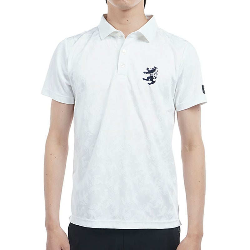 アドミラル ゴルフ Admiral GOLF メンズ メンズ ランパント ジャガードシャツ ADMA513 詳細2