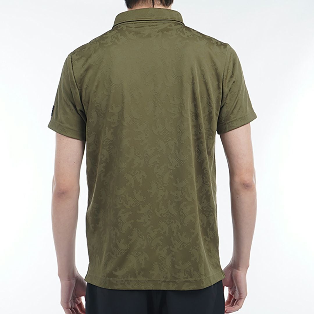 アドミラル ゴルフ Admiral GOLF メンズ メンズ ランパント ジャガードシャツ ADMA513 詳細6