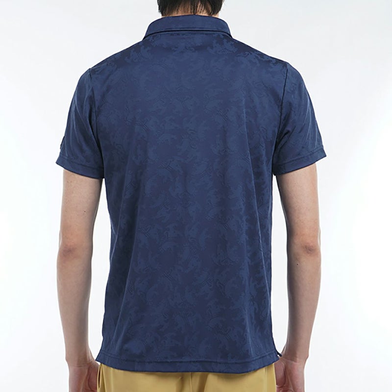 アドミラル ゴルフ Admiral GOLF メンズ メンズ ランパント ジャガードシャツ ADMA513 詳細12