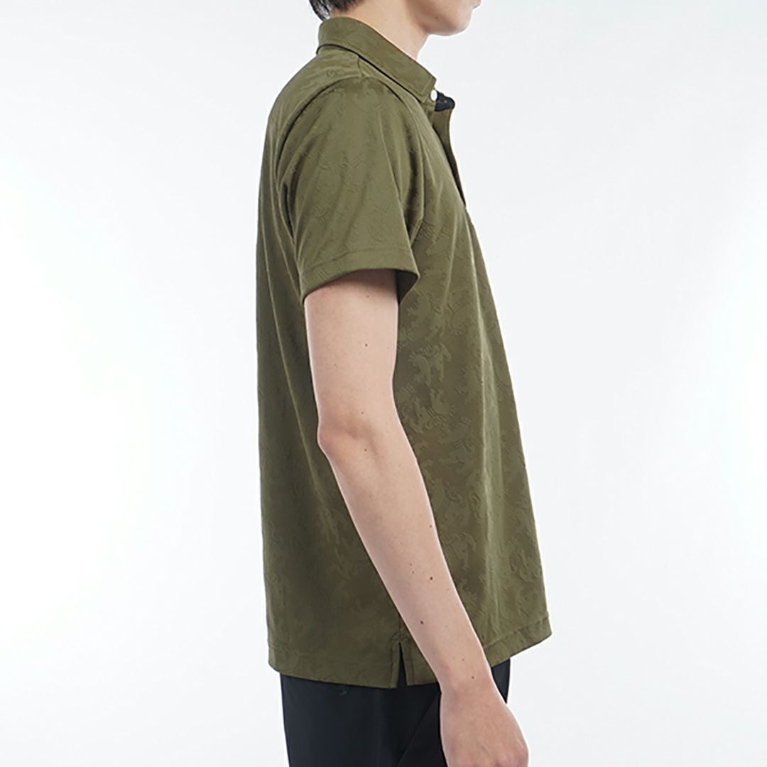 アドミラル ゴルフ Admiral GOLF メンズ メンズ ランパント ジャガードシャツ ADMA513 詳細14