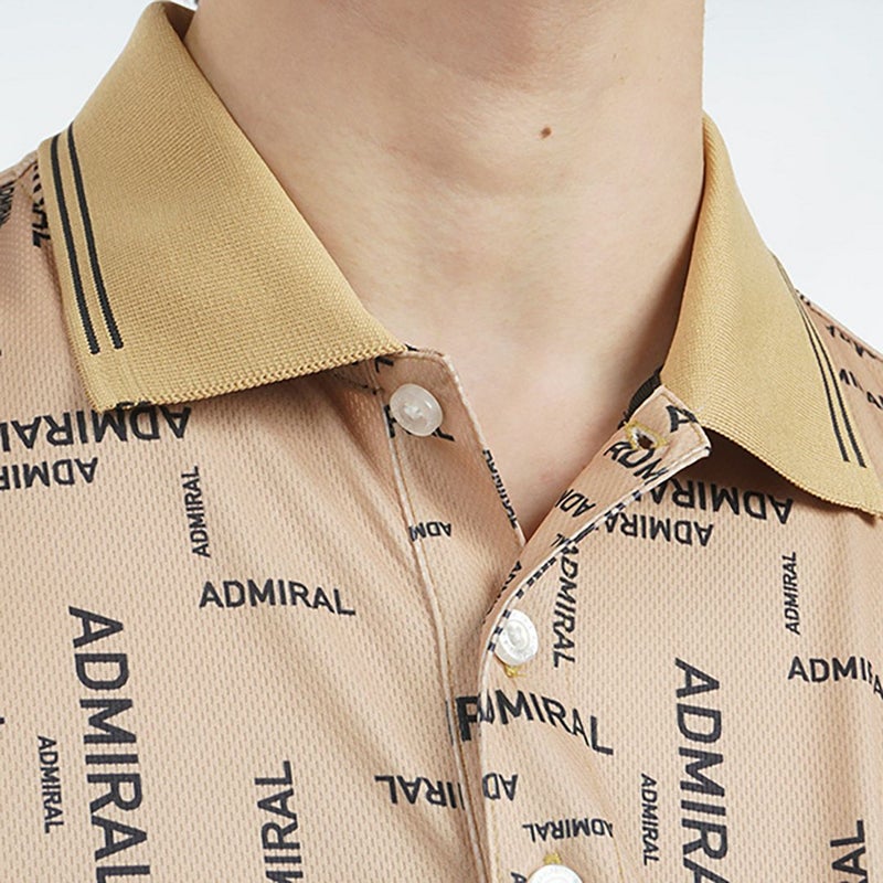 アドミラル ゴルフ Admiral GOLF メンズ メンズ モザイクロゴ プリントポロシャツ ADMA514 詳細17