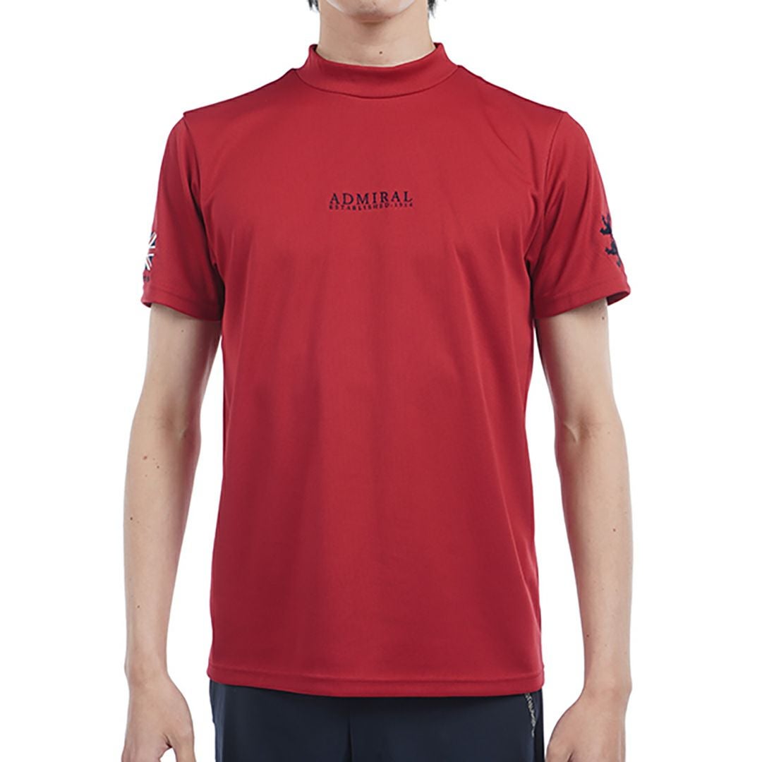 アドミラル ゴルフ Admiral GOLF メンズ メンズ フラッグ モックネックシャツ ADMA516 詳細1