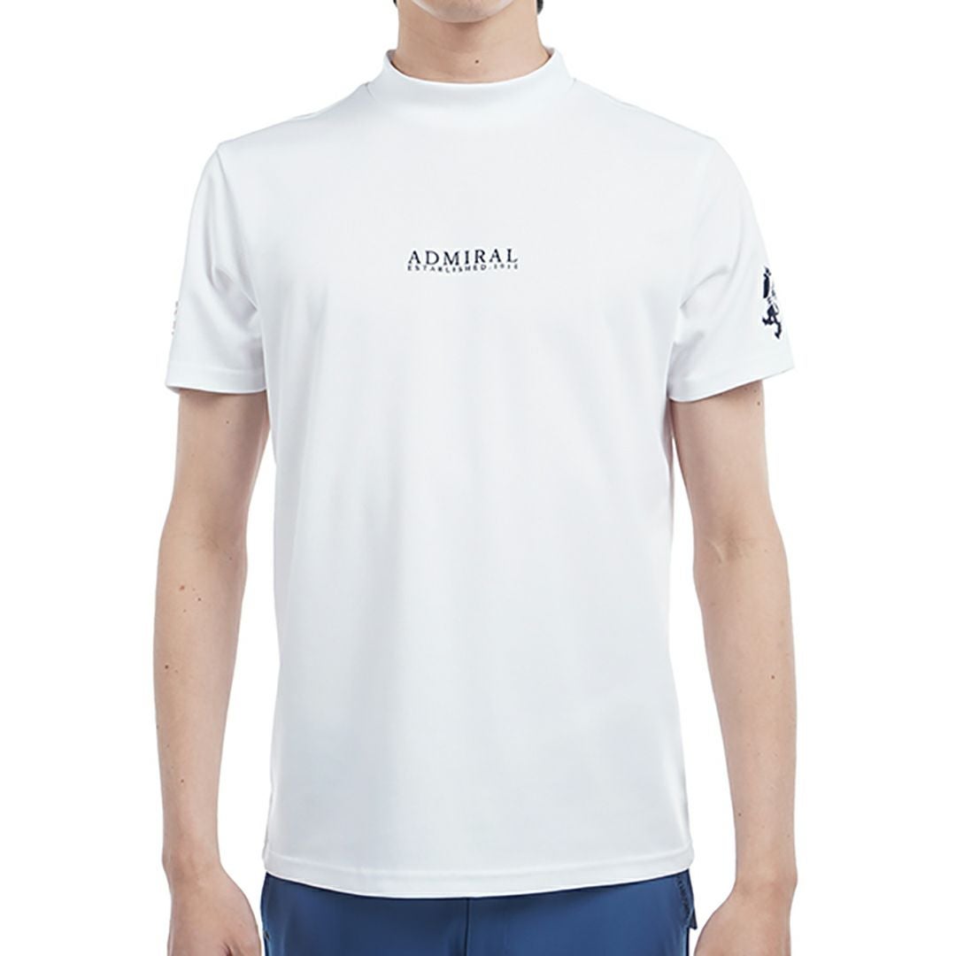 アドミラル ゴルフ Admiral GOLF メンズ メンズ フラッグ モックネックシャツ ADMA516 詳細2