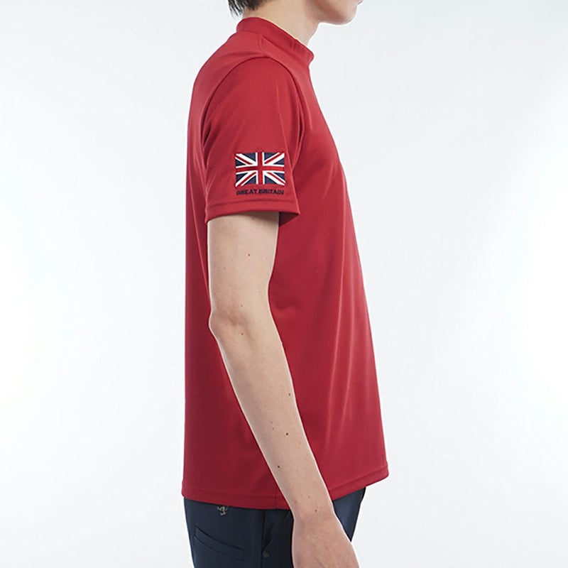 アドミラル ゴルフ Admiral GOLF メンズ メンズ フラッグ モックネックシャツ ADMA516 詳細17