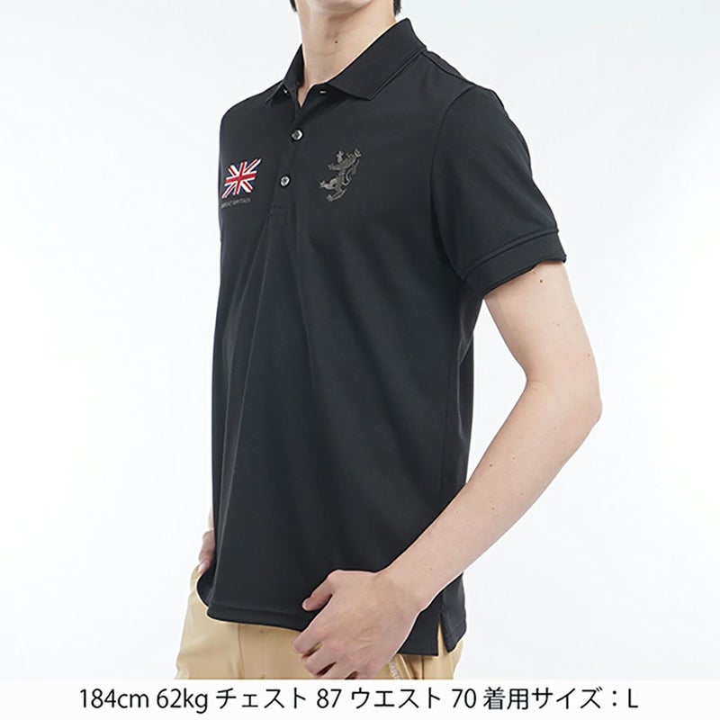 アドミラル ゴルフ Admiral GOLF メンズ メンズ フラッグポロシャツ ADMA517 詳細6