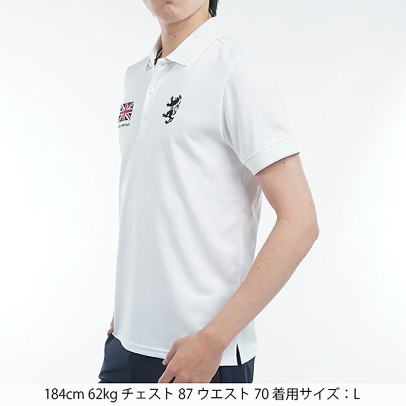 アドミラル ゴルフ Admiral GOLF メンズ メンズ フラッグポロシャツ ADMA517 詳細8