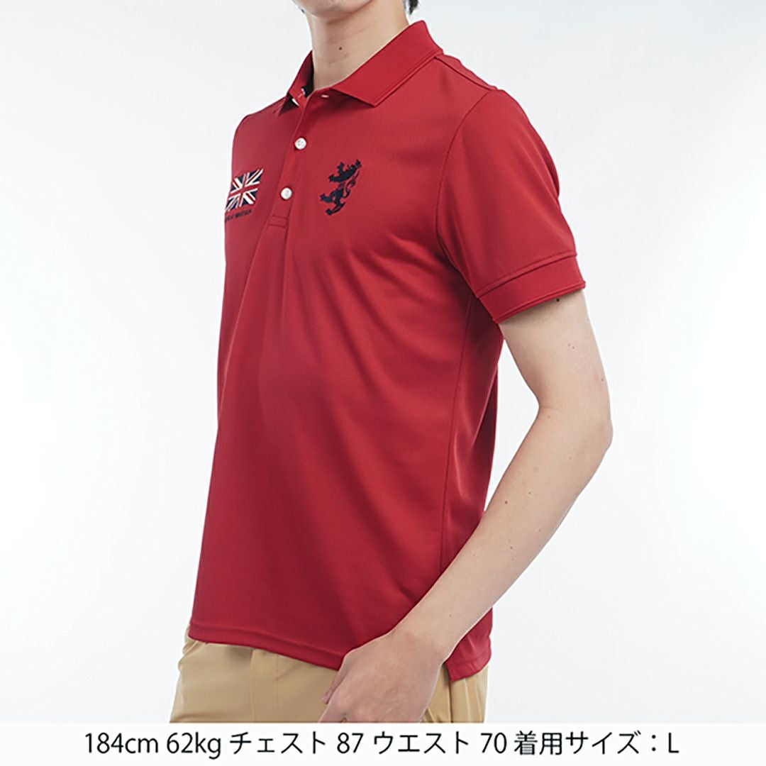 専用AGATTO ゴルフポロシャツ　Mサイズ　新品未使用 MIZUNO (ミズノ) MIZUNO GOLF 吸汗速乾 ストレッチ ランダムゴルフ
