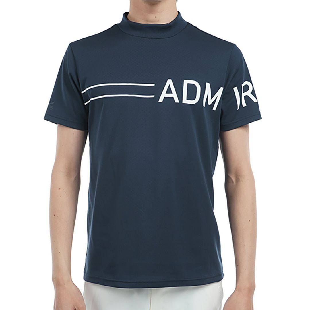 40％OFF】[アドミラル ゴルフ]メンズ カラタッチ ビッグロゴモック