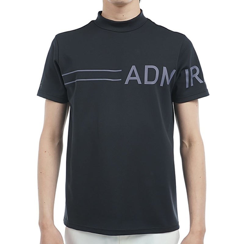 アドミラル ゴルフ Admiral GOLF メンズ メンズ カラタッチ ビッグロゴモックネックシャツ ADMA518 詳細3