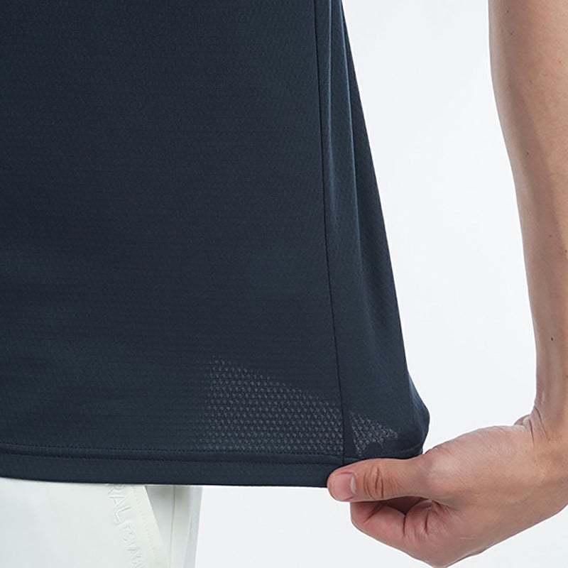 アドミラル ゴルフ Admiral GOLF メンズ メンズ カラタッチ ビッグロゴモックネックシャツ ADMA518 詳細18