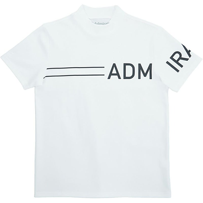 アドミラル ゴルフ Admiral GOLF メンズ メンズ カラタッチ ビッグロゴモックネックシャツ ADMA518 詳細22