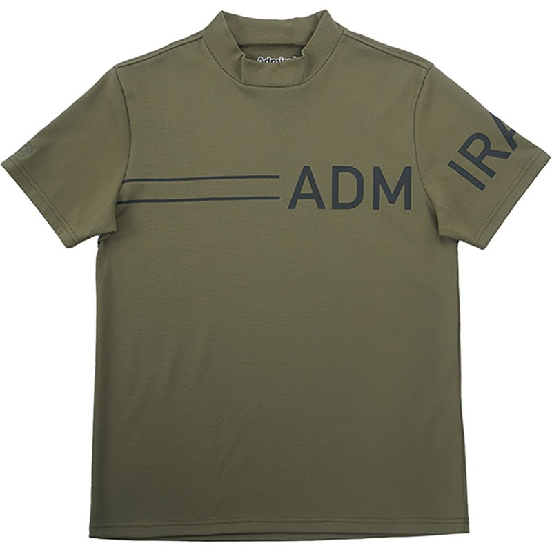 アドミラル ゴルフ Admiral GOLF メンズ メンズ カラタッチ ビッグロゴモックネックシャツ ADMA518 詳細23