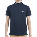 アドミラル ゴルフ Admiral GOLF メンズ メンズ 接触冷感 サークルロゴ モックネックシャツ ADMA525 詳細2