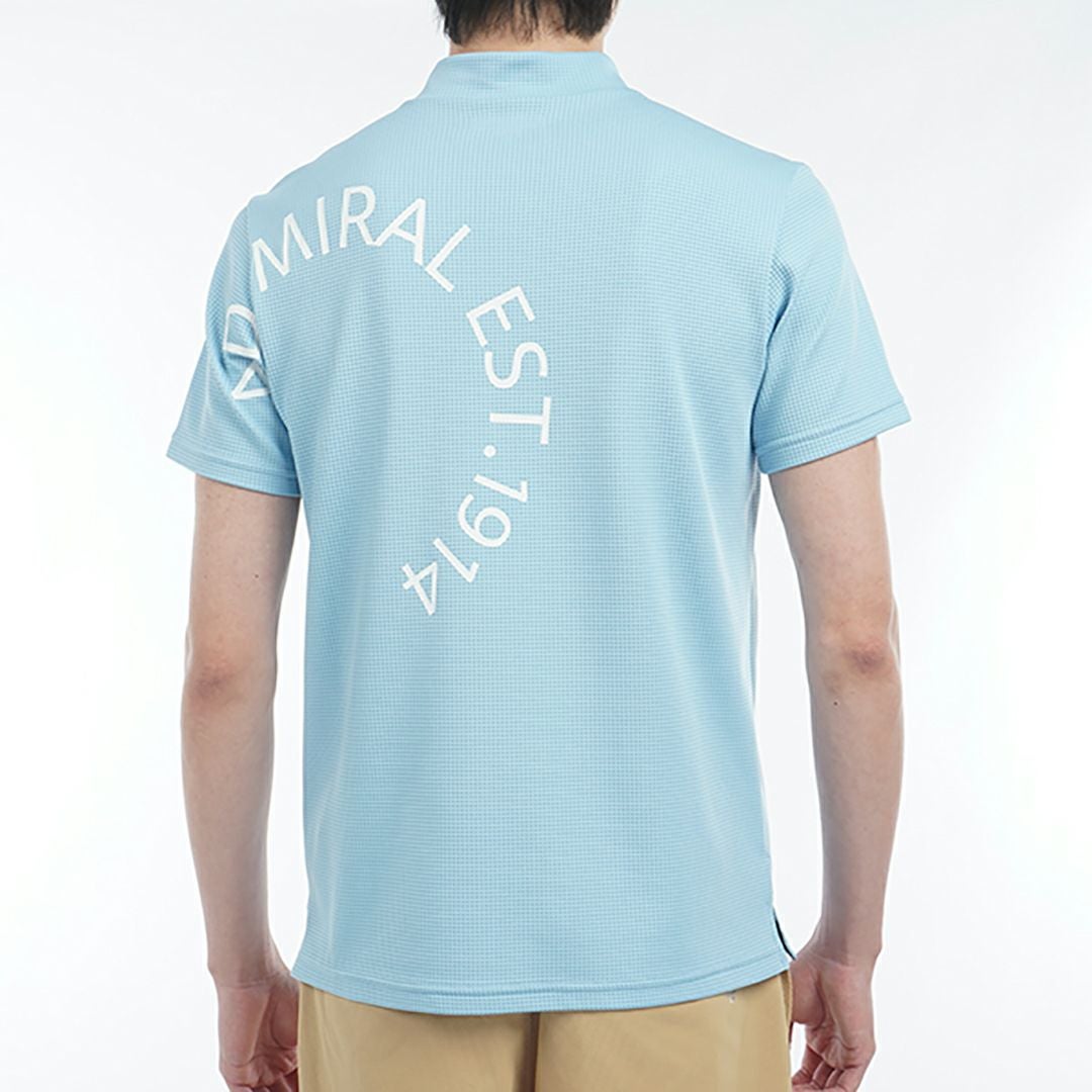 アドミラル ゴルフ Admiral GOLF メンズ メンズ 接触冷感 サークルロゴ モックネックシャツ ADMA525 詳細10