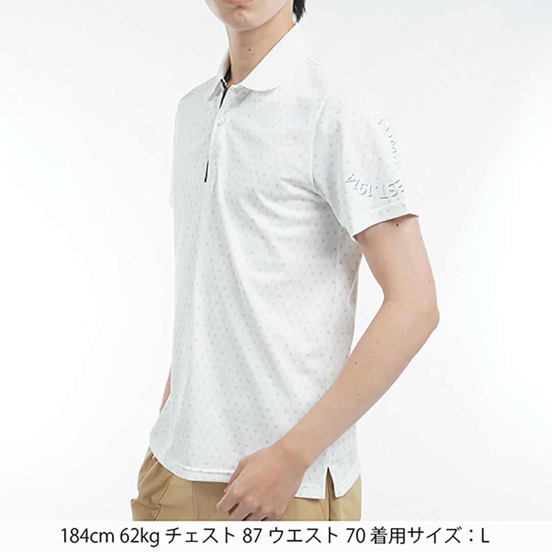 30％OFF】[アドミラル ゴルフ]メンズ モノグラムプリント スパッシー